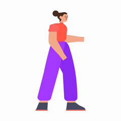 Hypertrophied character