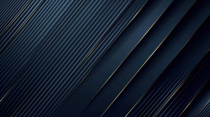 Obraz premium Dark Blue Background With Gold Lines