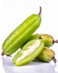 Bilimbi on white background