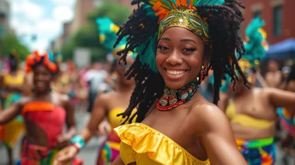 Fotobehang Juneteenth Parade and Festival in Philadelphia © EmmaStock