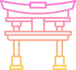 Torii gate icon