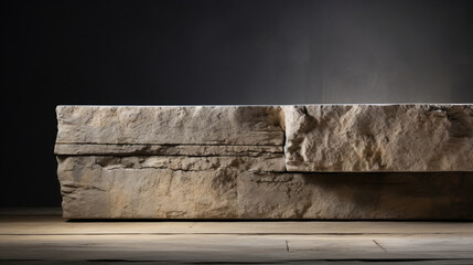Natural limestone organic texture for natural products