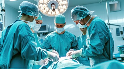 A snapshot of the teamwork and collaboration that drives this surgical team's success