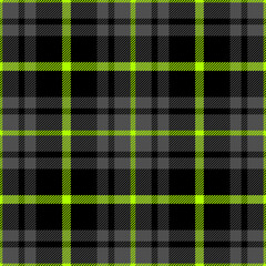 Plaid seamless pattern. Repeating checker fabric for design prints plaids. Repeated check ekose. Checks square line. Vichi cloth. Tartan repeat textile. Scottish madras flannel. Vector illustration - obrazy, fototapety, plakaty