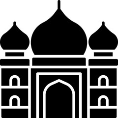 Taj mahal icon