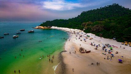 Ilha do Campeche Praia SC Paisagem Água Paraíso Sul Turismo Atlântico Florianópolis Floripa...