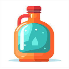 water gallon bottle illustration minimalist