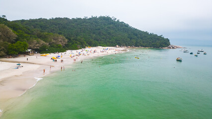 Paraíso Tropical Ilha do Campeche Praia SC Paisagem Caribe Água Sul Turismo Atlântico Florianópolis Floripa Santa Catarina Verão Diversão Natureza Ar Livre Oceano Mar Barcos Mergulho Viagem Drone
