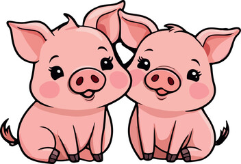 Set of vectors for Valentine's day. Watercolor hearts and lovers. Significant other.