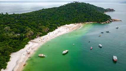 Paraíso Tropical Ilha do Campeche Praia SC Paisagem Caribe Água Sul Turismo Atlântico...
