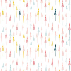 May Day maypoles seamless pattern. Can be used for gift wrapping, wallpaper, background