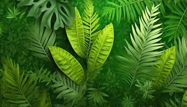 tropical leaves texture abstract nature leaf green texture background picture can used wallpaper desktop