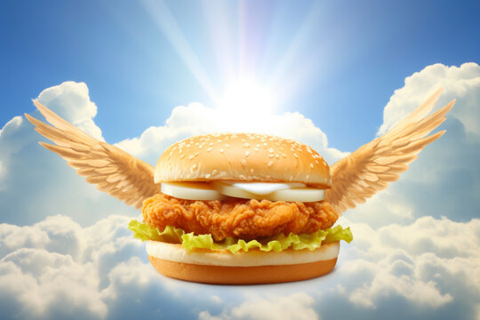 Heavenly Bacon Cheeseburger Ascends