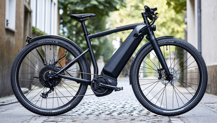 Fototapeta premium bicycle in the street