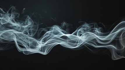 wavy smoke form   