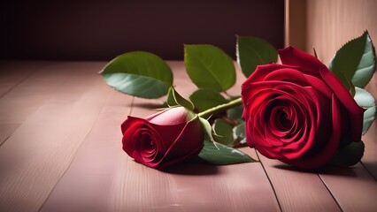 red roses for valentine, rose flowers. love