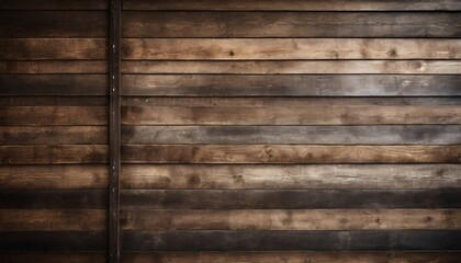 old brown wooden boards in a textured horizontal fence wall of a rustic house a viking boat or the surface of a blackened table of wood steampunk wallpaper with background panels