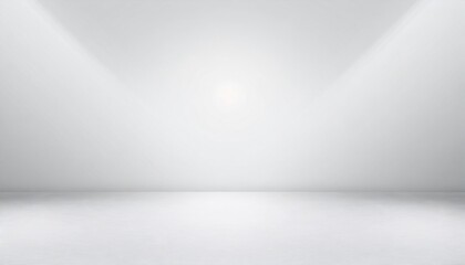 soft white and gray studio room background grey floor backdrop with spotlight