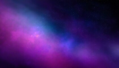 vibrant color gradient glowing space on black background empty cosmic blurred dark violet sky...