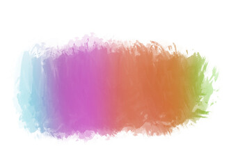 water color paint streak on transparent background clip art
