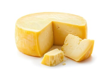 cheese isolated on white background