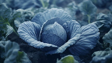 cabbage on a farm 