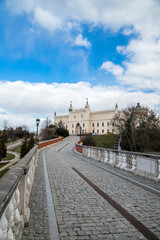 Lublin castle in Lublin. Neo-gothic fortress