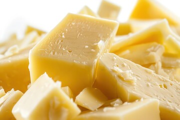 cheese isolated on white