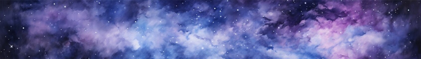 Fototapeta na wymiar Close-up picture of sky, watercolor painting, deviantart, space art, interstellar stormy bright sky, misty clouds, misty sky, horizontal background