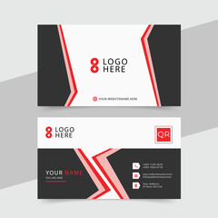 flat modern busines card design 