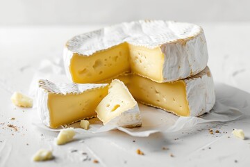 cheese isolated on white background