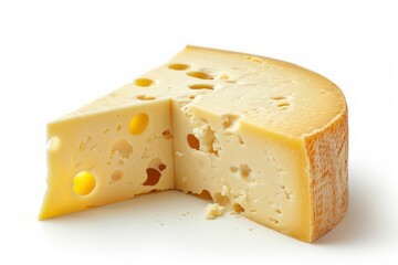cheese isolated on white background