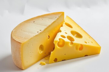 cheese isolated on white background