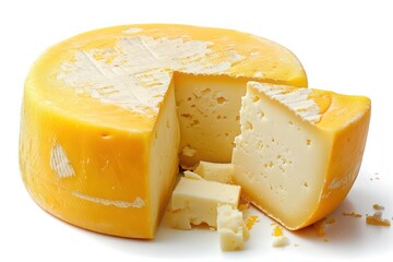 cheese isolated on white background