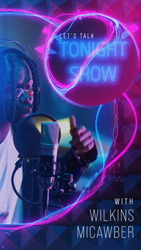 Tonight Show Audio Podcast Template