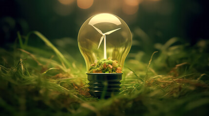Green energy technology environmentally sustainable, renewable energy.