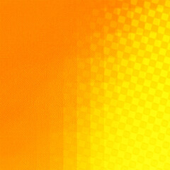 Orange and yellow gradient pattern square background with lines with blank space for Your text or image, usable for social media, story, banner, poster, Ads, events, party, and various design works