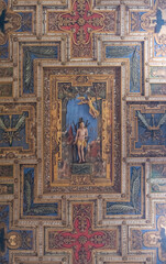 Basilique de Saint-Sébastien-hors-les-murs à Rome, Italie.	