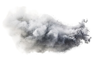 a cloud of black dust - Powered by Adobe