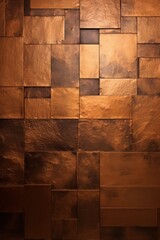 Shiny bronze wall texture