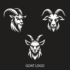 Goats logo design 