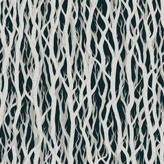Tree branches pattern. Seamless vector illustration pattern with tree trunks. Perfect for textile, wallpaper or print design. Fabric Design for wallpapers, website background, postcard.