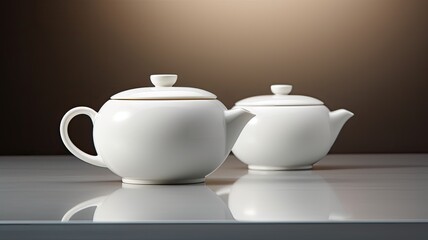 white ceramic teacups with lids, specifically designed for office use, the sleek design and functionality of these conference room teacups, emphasizing their suitability for domestic sales.