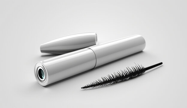 Beauty makeup cosmetics eyelash mascara eyebrow pencils AI Generated image
