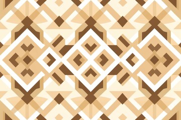 Symmetric beige square background pattern