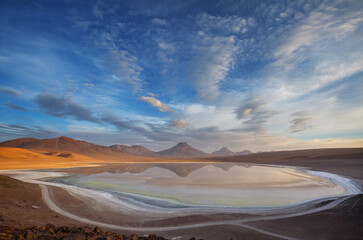 Fototapeta premium Lake in Chile