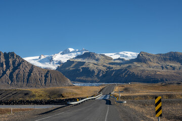Biggest glacier in Europe, Vatnajokull, Iceland