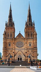The St Mary's Cathedral is the Roman Catholic cathedral located on College Street , was designed by...