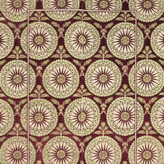 Antique Velvet Earthtone Brocade Texture
