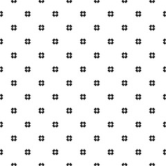 Black seamless abstract pattern. Overlay for background and backdrop. Ornamental design. PNG graphic illustration with transparent background.